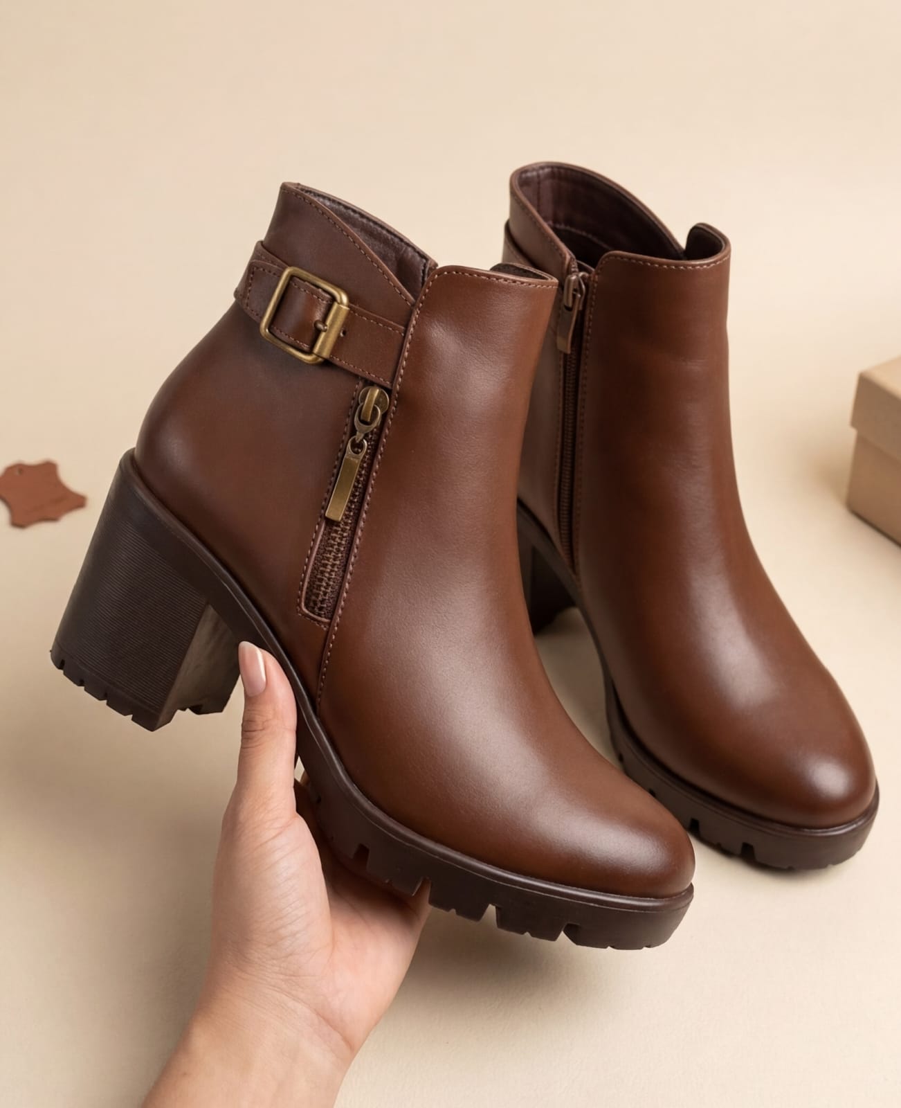 BOTINES FORMALES GY 206 - SUIZA CAFE