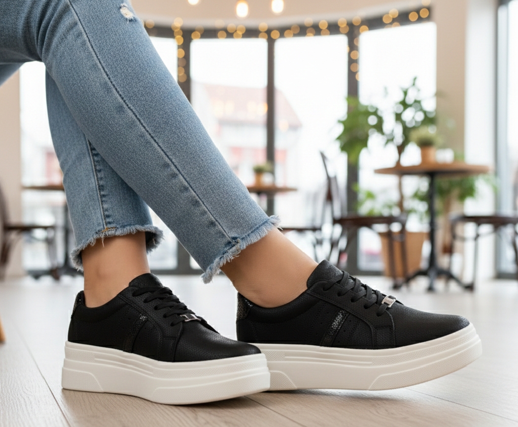 DEPORTIVOS DAMA  LR3 CRISTAL NEGRO