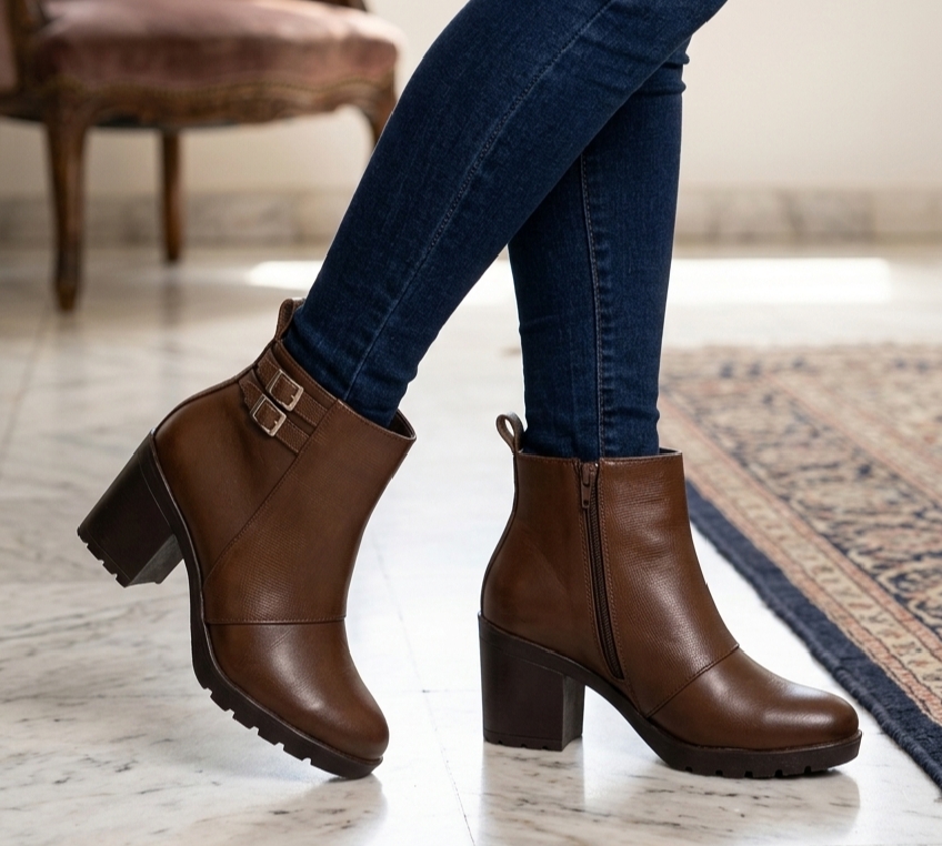 BOTINES FORMALES NI 225 - SUIZA CAFE