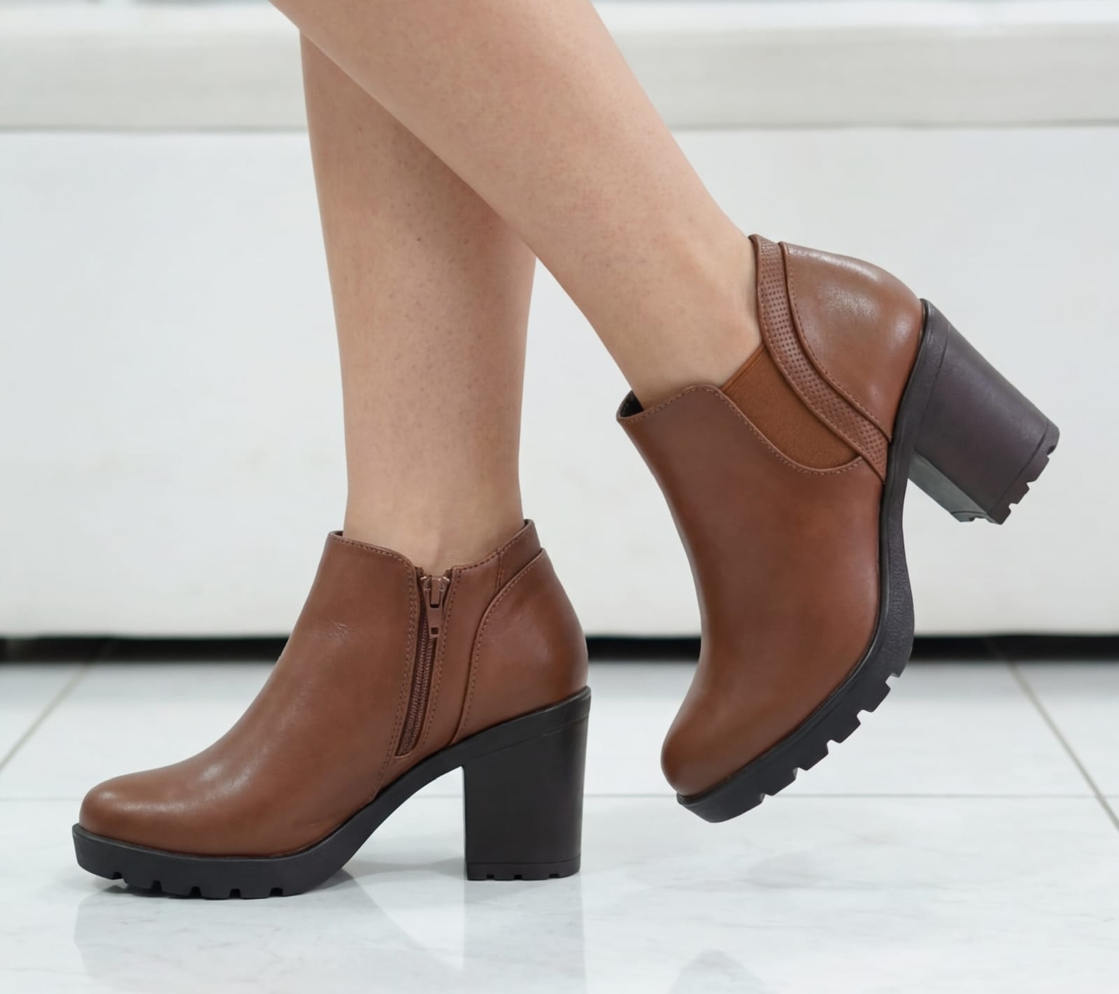 BOTINES  TOBILLEROS NI 100 - NUVOLLA MIEL