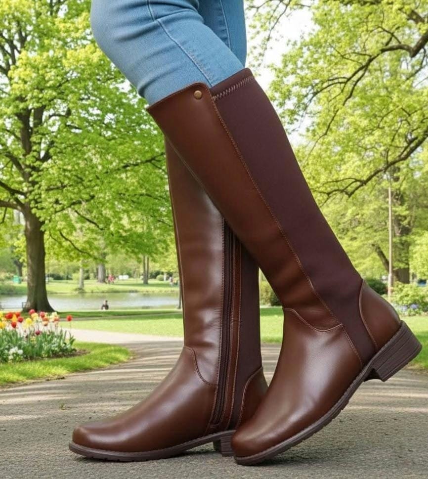 BOTAS FORMALES AL 601 - SUIZA CAFE NEOPRENO