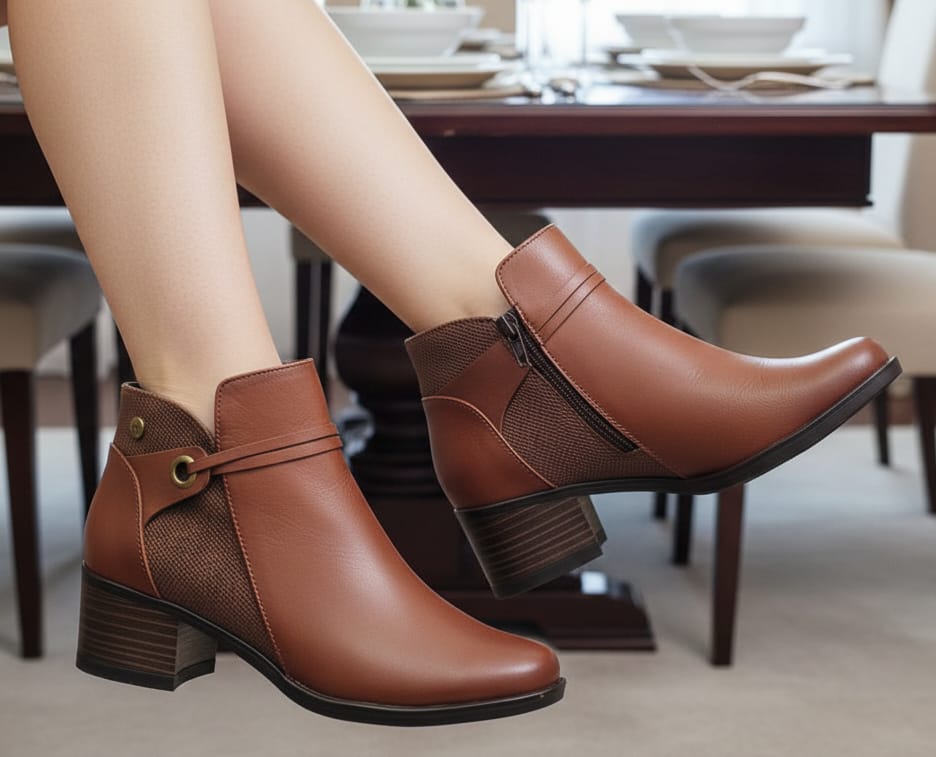BOTINES FORMALES J 246 - NUVOLLA MIEL