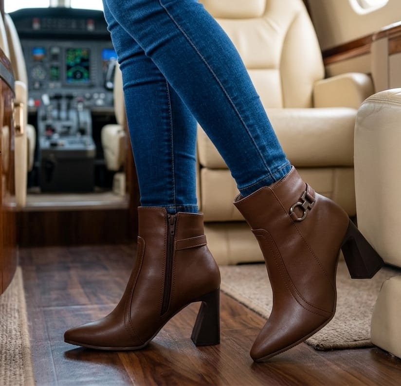 BOTINES EXCLUSIVOS 71/2 A 289 71/2 SUIZA CAFE