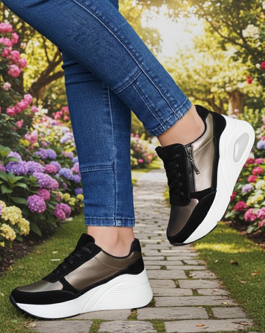 DEPORTIVOS   MAGNOLIAS MC 3- GAMUZON NEGRO