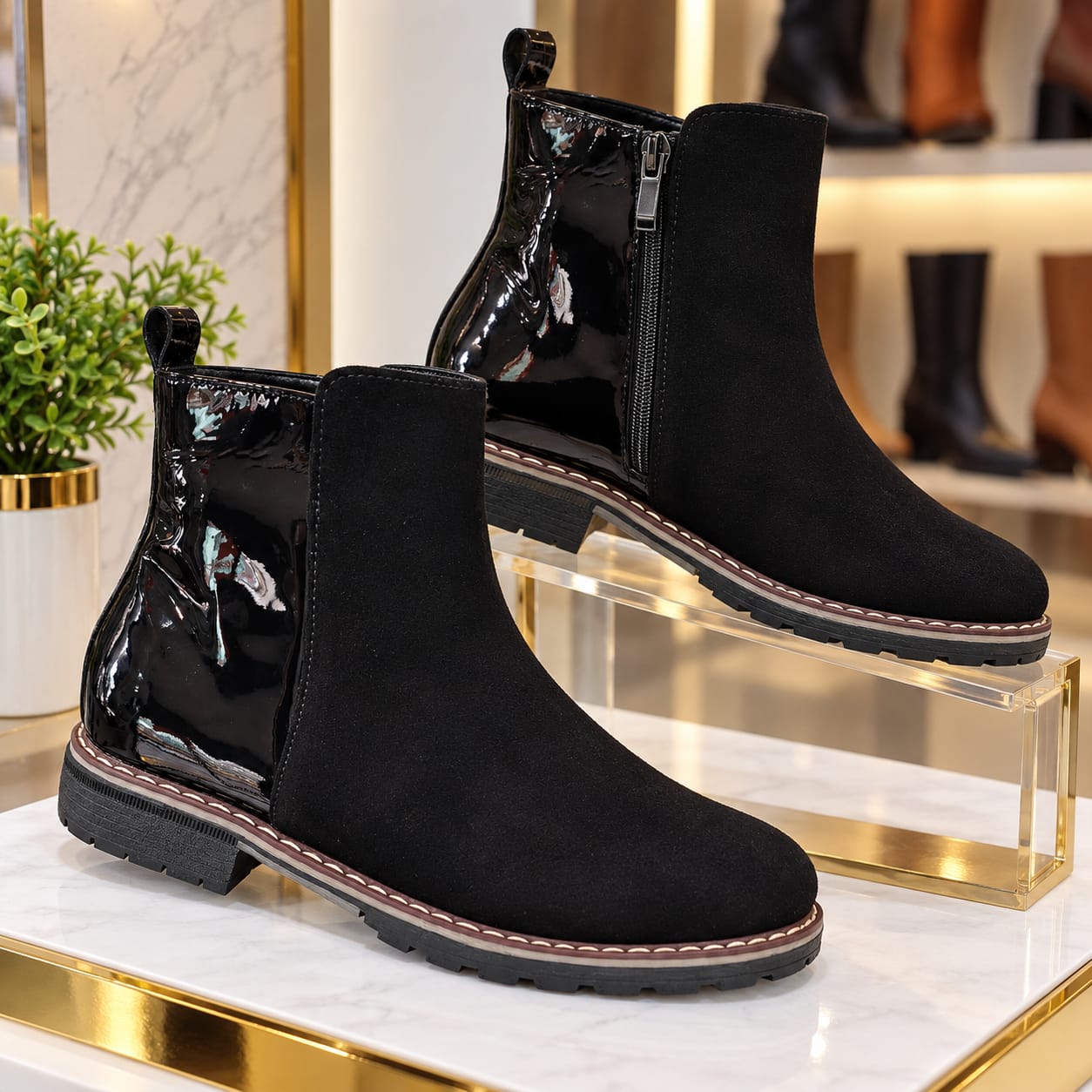 BOTINES HOMBRE BH 4 CHARLI GAMUZON