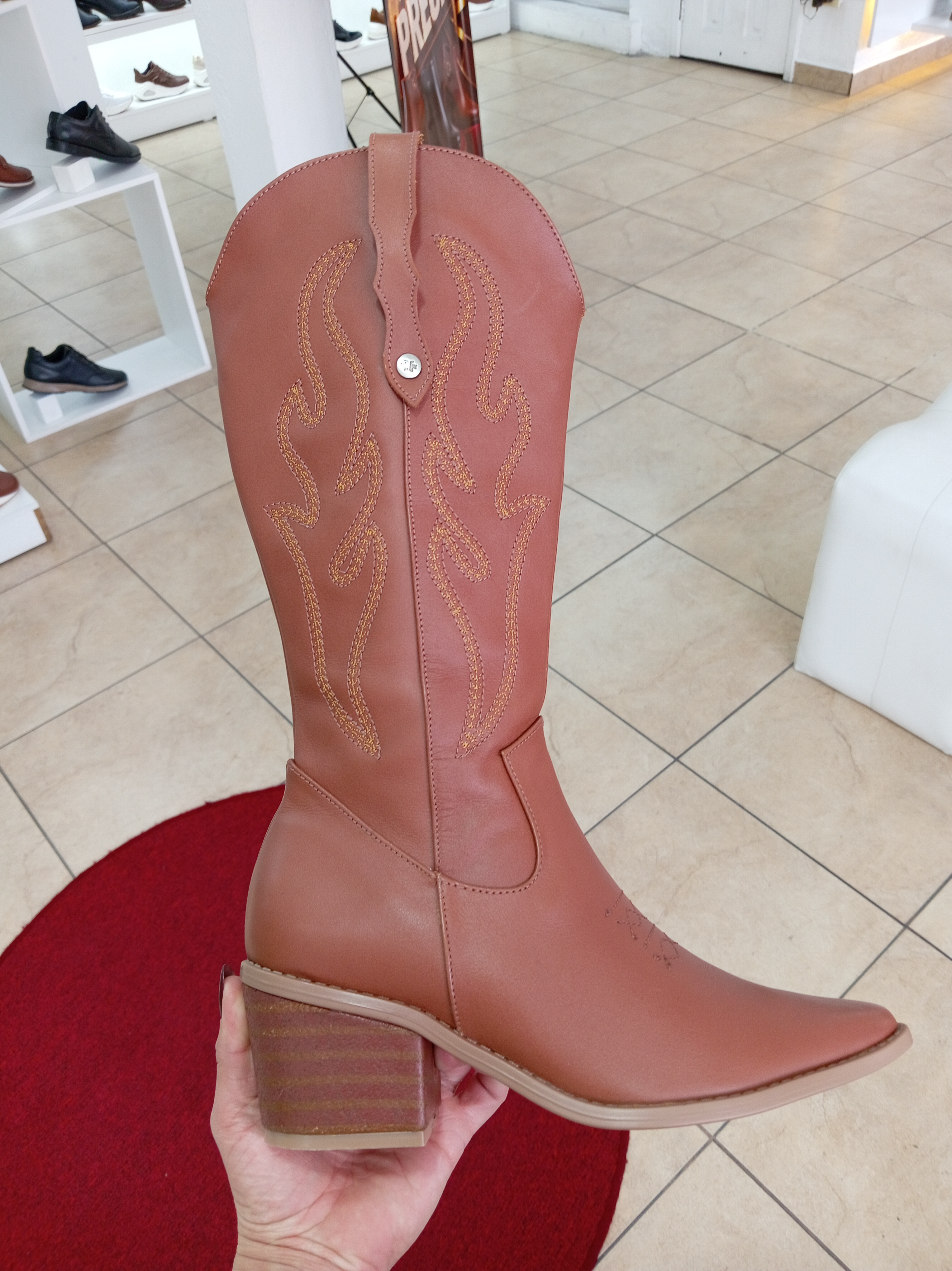 BOTAS TEXANAS TX 600 NUVOLLA MIEL