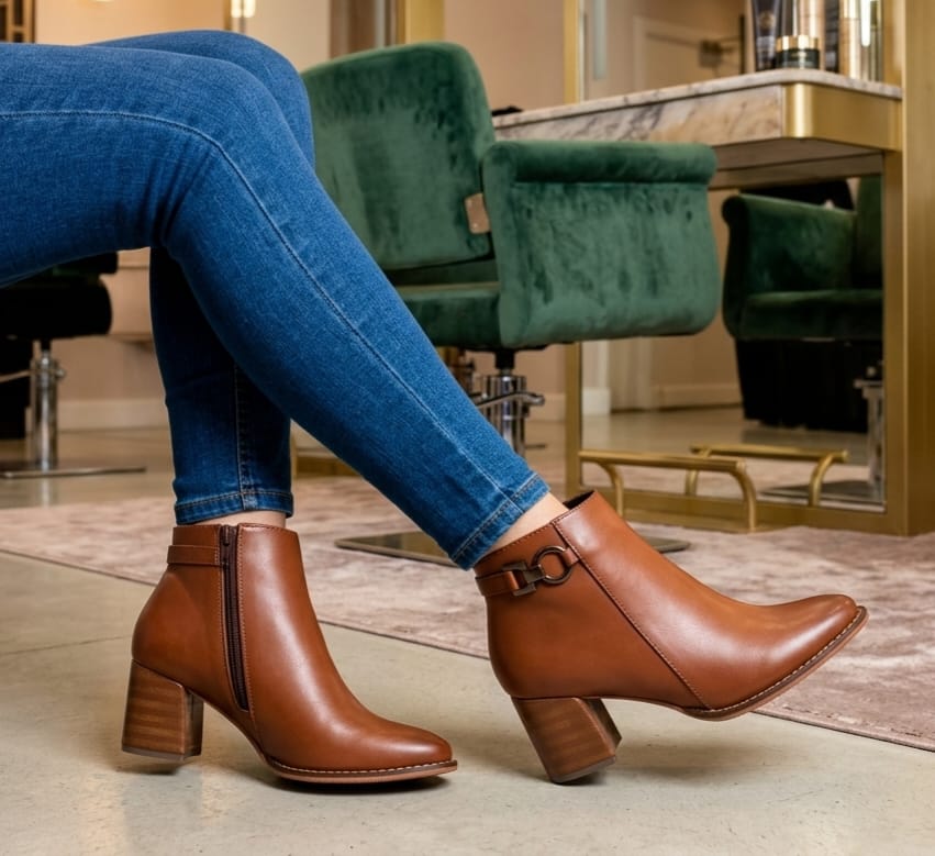 BOTINES FASHION 51/2 PS 266 51/2 NUVOLLA MIEL