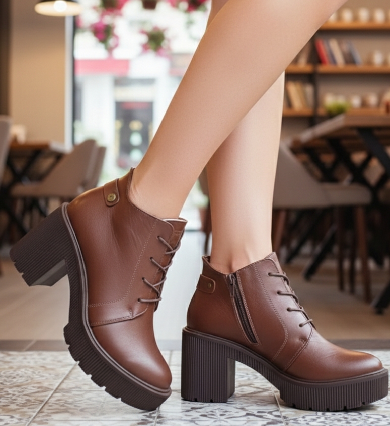 BOTINES FORMALES AN 209 - SUIZA CAFE