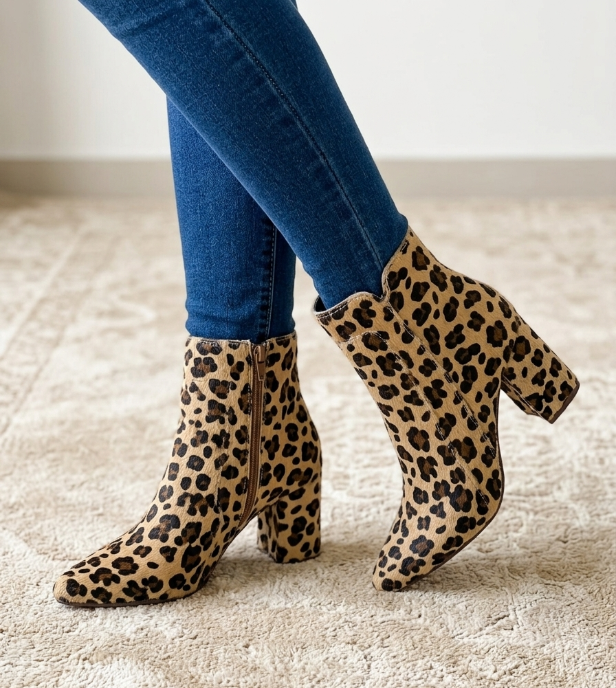 BOTINES EXCLUSIVOS 7 A 255 SINT PRINT AMARILLO