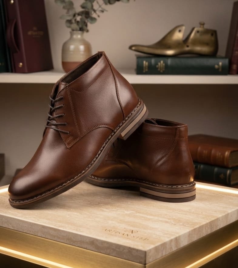 BOTINES DE HOMBRE BH 2 SUIZA CAFÉ