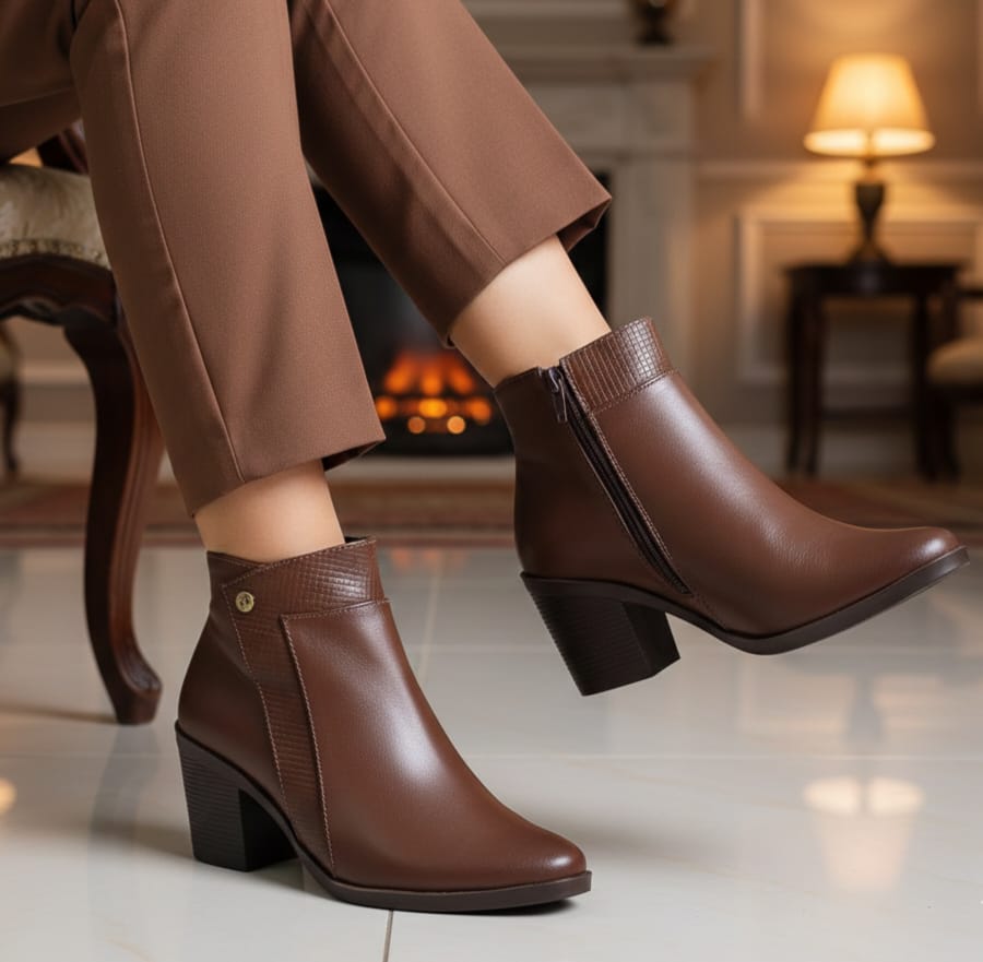 BOTINES FORMALES RS 240 - SUIZA CAFÉ